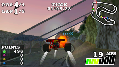 Arcade Racing PSP screenshot 3